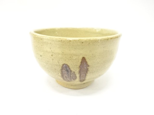 JAPANESE TEA CEREMONY / TEA BOWL CHAWAN / IRON PAINTING